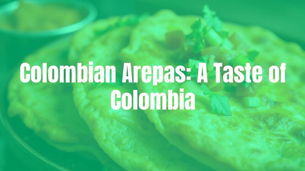 Golden Colombian arepas, crispy outside with soft inside, served with melted cheese and fresh toppings, warm and inviting, traditional Colombian food, realistic.