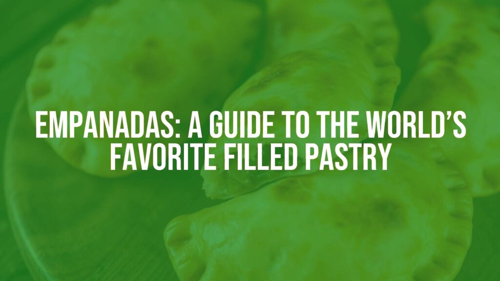 Golden-brown empanadas on a rustic wooden table, crispy pastry with savory filling visible, Latin American food, warm lighting, realistic.