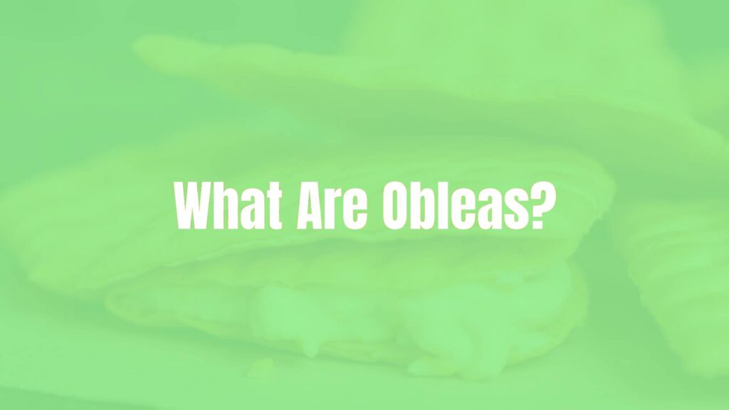 Close-up of obleas, thin crispy wafer sandwiches with arequipe filling, golden brown, some filling spilling out, traditional Latin American snack, realistic.