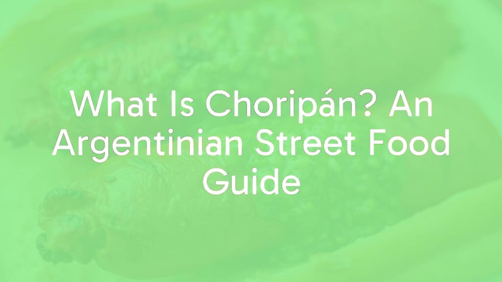 Juicy grilled chorizo sausage in a crusty roll with chimichurri sauce, Argentinian street food, vibrant and appetizing, realistic.