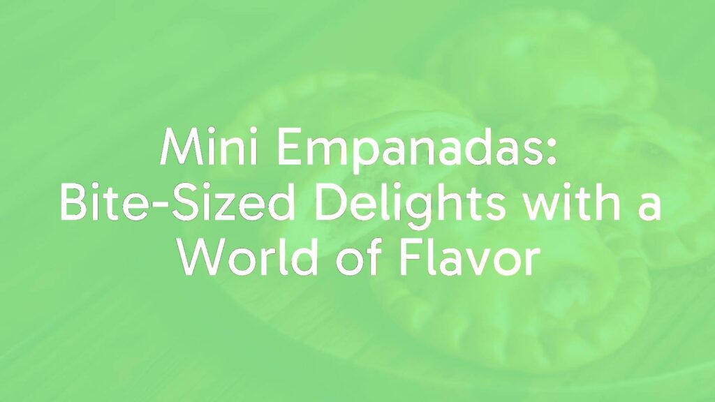 Golden-brown mini empanadas on a rustic wooden table, flaky pastry with savory filling visible, warm lighting, appetizing and inviting, realistic.